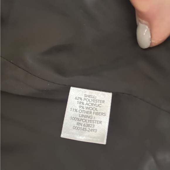 Flannel Plaid Bomber Jacket Size Lg - Picture 8 of 9